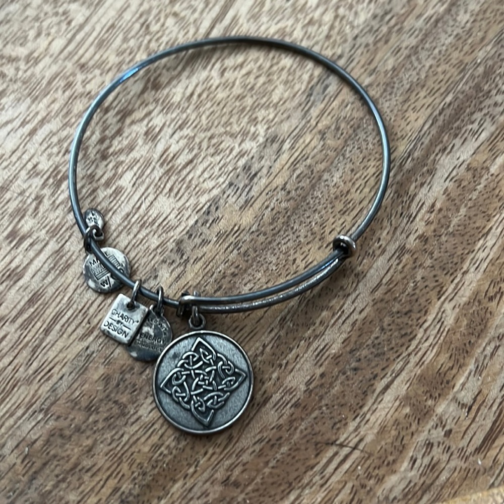 Celtic Knot Charm Bangle